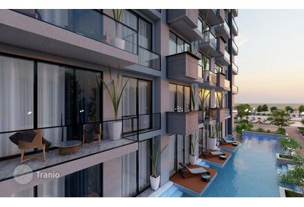 Квартира 1-комнатная студия 1+0 в Газиверене (Газиверен) площадь 52м²