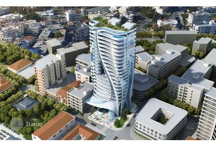 Квартира 1-комнатная студия 1+0 в Ларнаке площадь 176м²