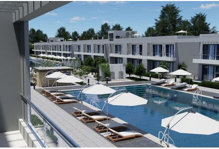 Квартира 1-комнатная у моря в Фамагусте (Газимагуса) площадь 58м²