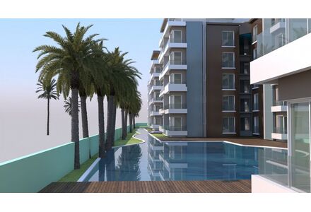 Квартира 1-комнатная у моря в Искеле площадь 64м²