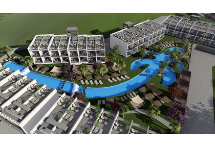 Квартира 3-комнатная 2+1 у моря в Бахчели площадь 70м²