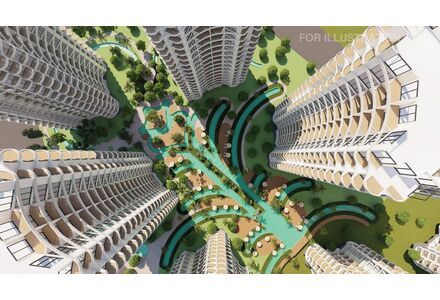 Квартира 2-комнатная 1+1 у моря в Искеле площадь 64м²
