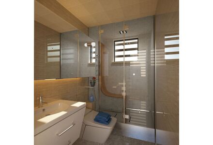 Квартира 3-комнатная 2+1 у моря в центре Кирении площадь 135м²