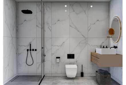Квартира 3-комнатная 2+1 у моря в Эсентепе площадь 73м²