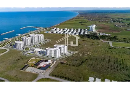 Квартира 1-комнатная студия 1+0 у моря в Газиверене площадь 37м²