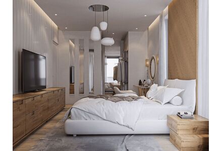 Квартира 3-комнатная 2+1 у моря в Каршияке площадь 160м²