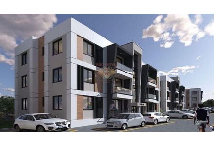 Квартира 2-комнатная 1+1 в центре Кирении площадь 48м²