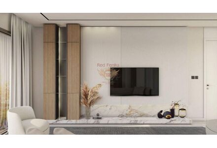 Квартира 3-комнатная 2+1 в центре Кирении площадь 80м²