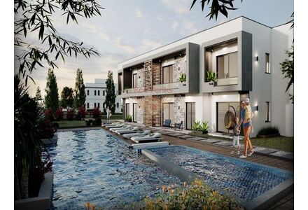 Квартира 2-комнатная 1+1 в центре Кирении площадь 60м²