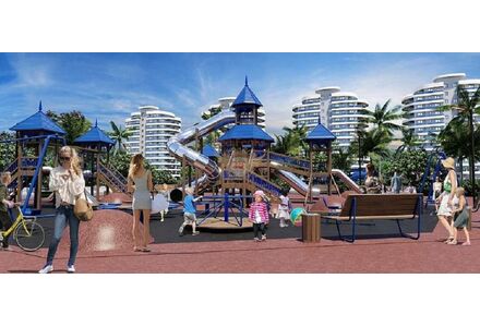 Квартира 2-комнатная 1+1 в Фамагусте (Газимагуса) площадь 86м²