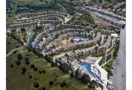 Квартира 1-комнатная студия 1+0 в центре Кирении площадь 37м²