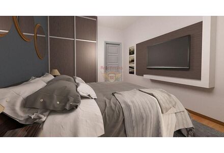 Квартира 3-комнатная 2+1 в центре Кирении площадь 78м²