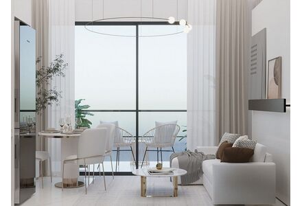 Квартира 2-комнатная 1+1 у моря в Газиверене (Газиверен) площадь 34м²