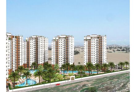 Квартира 3-комнатная 2+1 у моря в Искеле (Боаз) площадь 91м²
