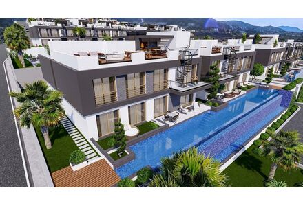 Apartment 4-room 3+1 by the sea in Lapithos (Lapta) Cyprus area 119m² 
