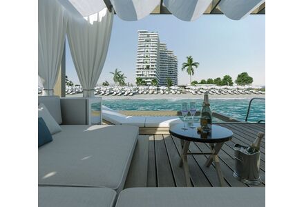 Apartment 4-room 3+1 by the sea in Guzelyurt (Guzelyurt) Cyprus area 99m² 