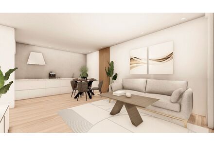 Квартира 3-комнатная 2+1 у моря в центре Кирении площадь 70м²