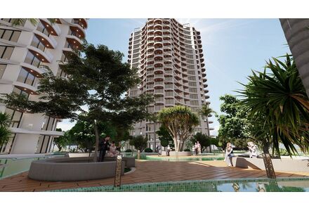 Apartment 3-room 2+1 by the sea in Iskele (Bogaz) Cyprus area 104m² 