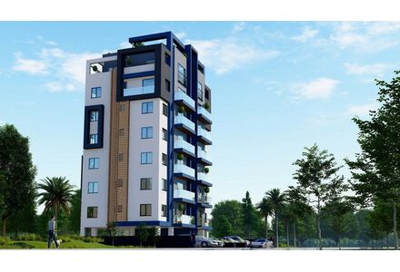Квартира 2-комнатная 1+1 у моря в Искеле (Лонг Бич Искеле) площадь 85м²