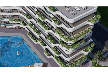 Квартира 3-комнатная 2+1 у моря в Фамагусте (Газимагуса) площадь 90м²