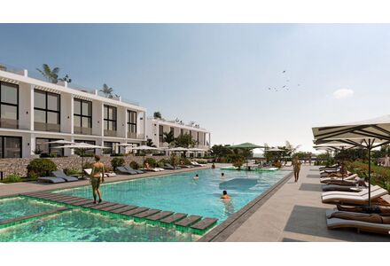 Apartment 2-room 1+1 by the sea in Kyrenia (downtown) Cyprus area 64m² 