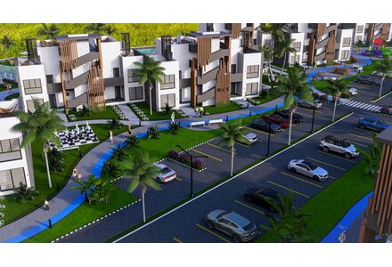 Квартира 3-комнатная 2+1 у моря в Карпасе площадь 76м²