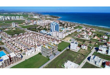 Квартира 3-комнатная 2+1 у моря в Искеле (Лонг Бич Искеле) площадь 80м²