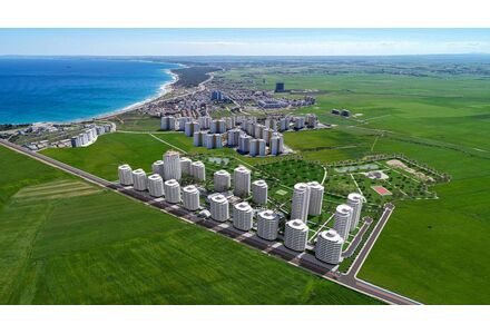 Квартира 3-комнатная 2+1 у моря в Фамагусте (Газимагуса) площадь 127м²