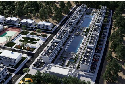 Apartment 2-room 1+1 by the sea in Famagusta (downtown) Cyprus area 97m² 