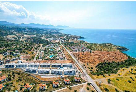 Apartment 2-room 1+1 by the sea in Esentepe Cyprus area 43m² 
