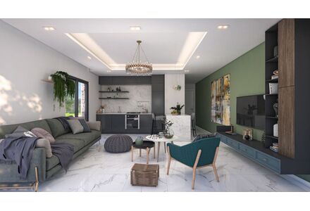 Apartment 2-room 1+1 by the sea in Kyrenia (downtown) Cyprus area 60m² 