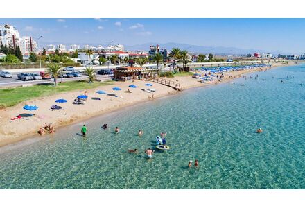 Apartment 2-room 1+1 by the sea in Iskele (Long Beach) Cyprus area 37m² 