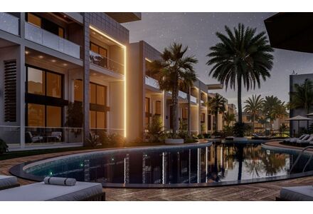 Apartment 2-room 1+1 by the sea in Kyrenia (downtown) Cyprus area 38m² 