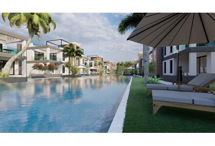 Apartment 2-room 1+1 by the sea in Iskele (Bogaz) Cyprus area 65m² 