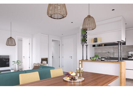 Apartment 2-room 1+1 by the sea in Guzelyurt (Guzelyurt) Cyprus area 45m² 