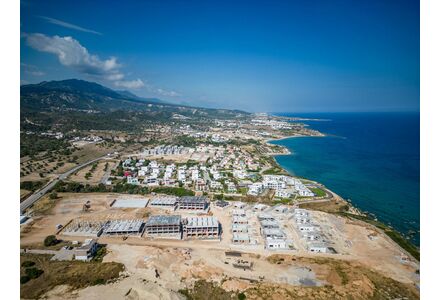 Apartment 1-room 1+0 studio by the sea in Bahcheli Cyprus area 49m² 