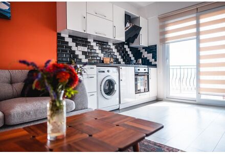 Apartment 2-room 1+1 by the sea in Iskele (Long Beach) Cyprus area 65m² 