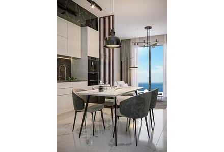 Apartment 2-room 1+1 by the sea in Guzelyurt (Guzelyurt) Cyprus area 42m² 