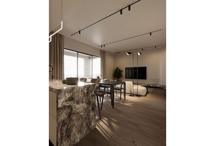 Квартира 1-комнатная 1+1 у моря в Лимассоле площадь 121м²