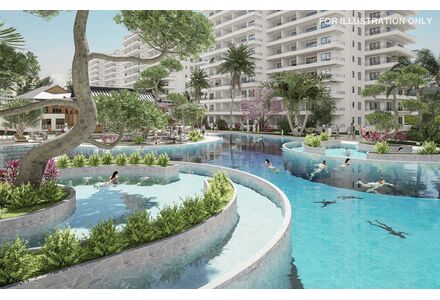 Apartment 2-room 1+1 by the sea in Iskele Cyprus area 46m² 