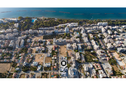 Apartment 2-room 1+1 by the sea in Limassol Cyprus area 55m² 2 floor
