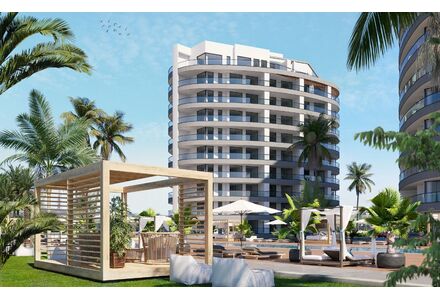 Apartment 1-room 1+0 studio by the sea in Kazivera Cyprus area 80m² 9 floor