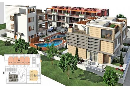 Apartment 1-room 1+1 by the sea in Limassol Cyprus area 109m² 