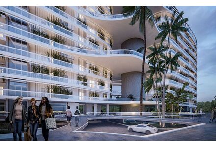 Apartment 1-room 1+0 studio in Larnaca Cyprus area 120m² 12 floor