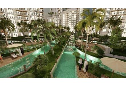Apartment 1-room 1+0 studio by the sea in Iskele Cyprus area 52m² 6 floor