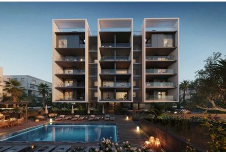 Apartment 1-room 1+0 studio by the sea in Limassol Cyprus area 45m² 3 floor