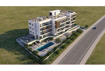Квартира 2-комнатная 1+1 у моря в Пафосе (центр) площадь 59м² 2 этаж