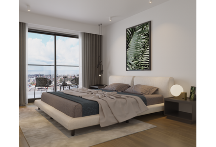 Apartment 2-room 1+1 in Paphos (downtown) Cyprus area 68m² 2 floor