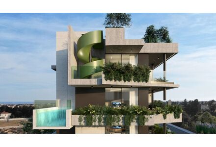 Квартира 4-комнатная 3+1 у моря в Пафосе (центр) (Пафос) площадь 266м²