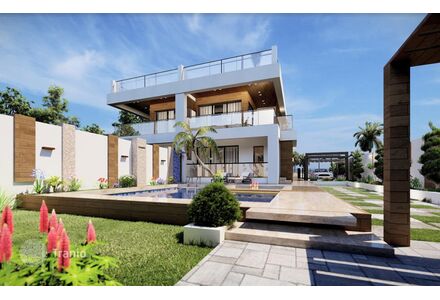 Вилла в центре Кирении площадь 120м² 2-этажный